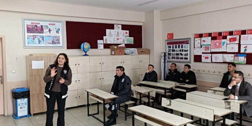 Kars'ta okullarda güvenlik bilinci güçlendiriliyor