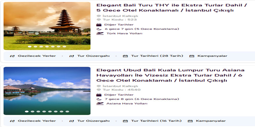 Malitur ile Bali Turları: Her Bütçeye Uygun Paketler