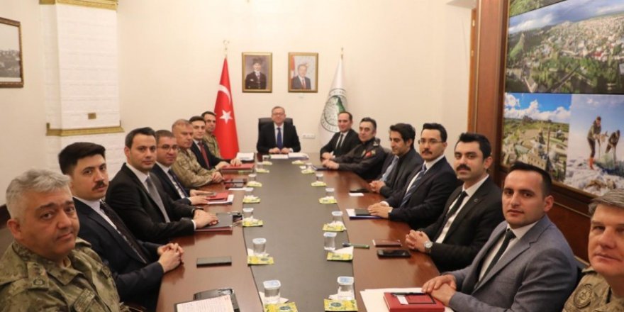 Kars’ta Güvenlik zirvesi koordinasyon toplantısı gerçekleştirildi