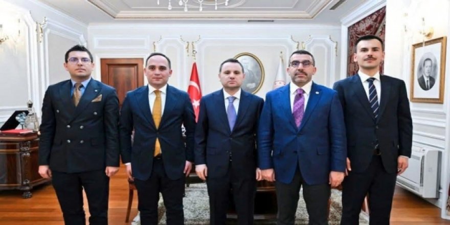 Kars yargı mensuplarından Bakan Akın Gürlek'e ziyaret