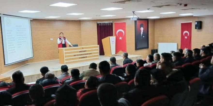 Kars’ta Güvenlik Korucularına Bilgilendirme