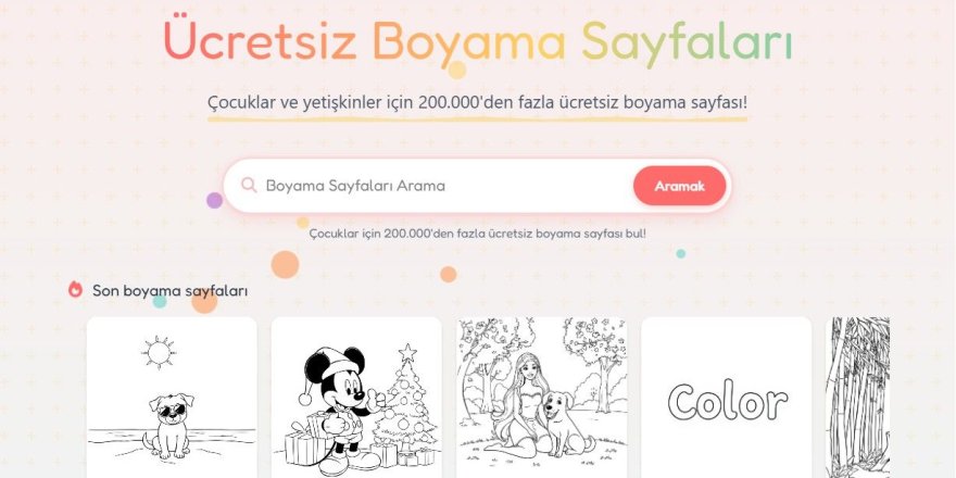 Doğum günü partisi için boyama sayfası köşesi: Adım adım hazırlık