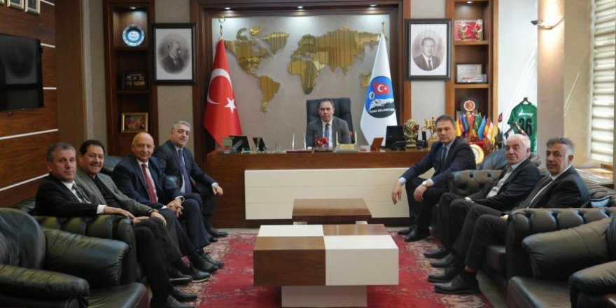 Azerbaycan Derneklerinden Başkan Senger'e ziyaret