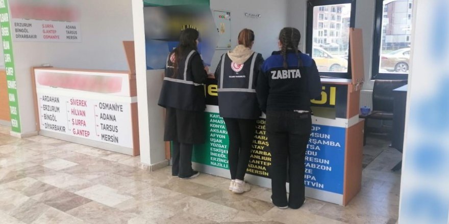 Kars’ta Otobüs Firmalarına Bayram Öncesi Sıkı Denetim