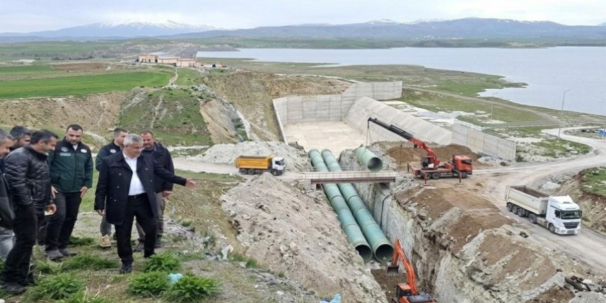 DSİ Heyetinden Baraj Sulama Hattına Yakın Markaj!
