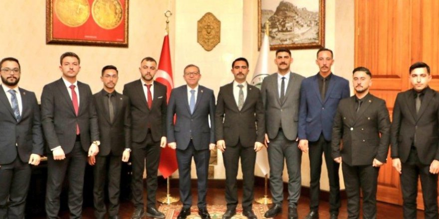 Başkan Yıldırım'dan Vali Polat ve MHP il Başkanına ziyaret