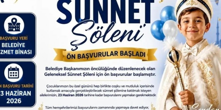 Sarıkamış Belediyesi’nden Geleneksel Sünnet Şöleni