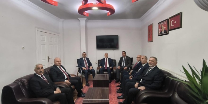 Bakan Işıkhan, AK Parti ve MHP Teşkilatlarıyla Buluştu