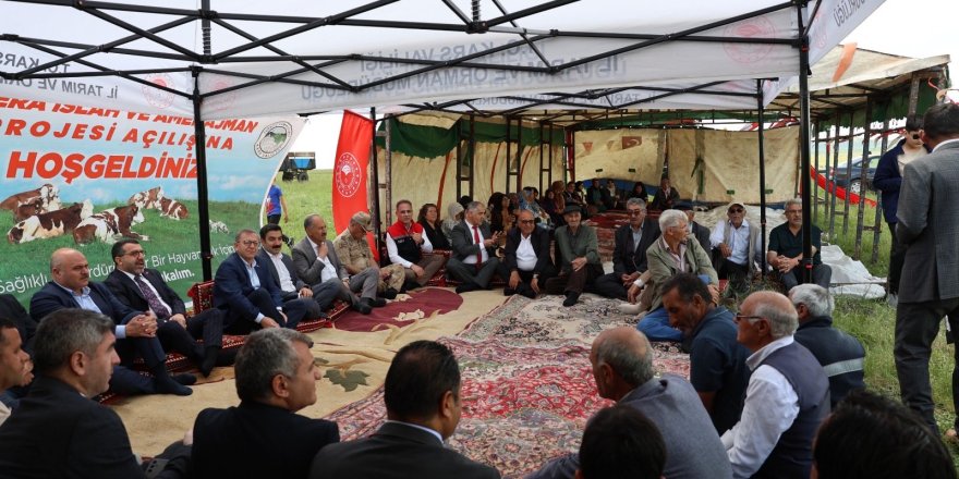 Kuyucuk Köyü’nde Mera Islahı Projesi Hayata Geçirildi