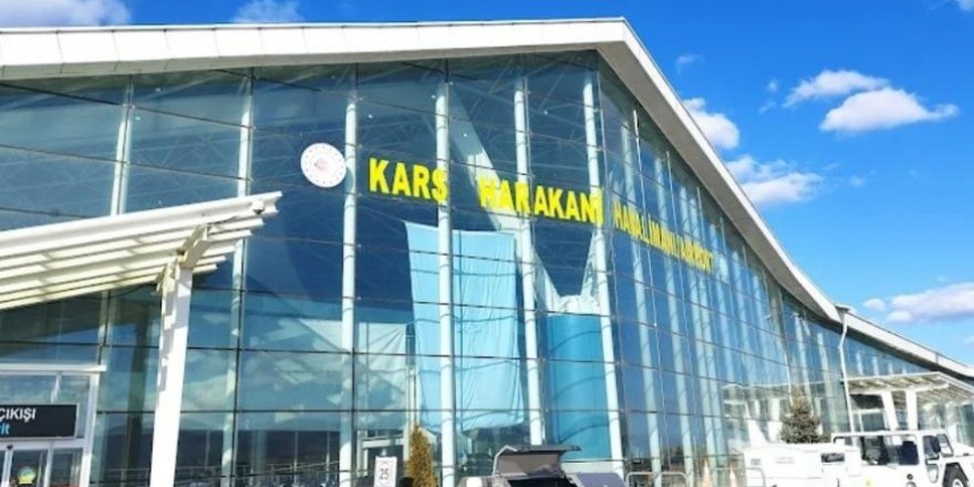 Kars'ta 50 bin 742 yolcuya hizmet verilirken, 312 uçak seferi gerçekleştirildi