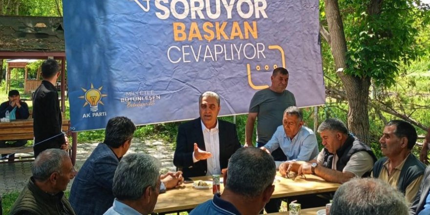 Akyaka'da "Vatandaş Soruyor, Başkan Cevaplıyor"