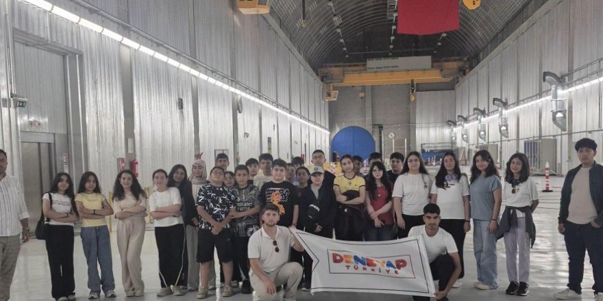 Deneyap Atölyesi Öğrencilerinden Deriner Barajı'na Teknik Gezi