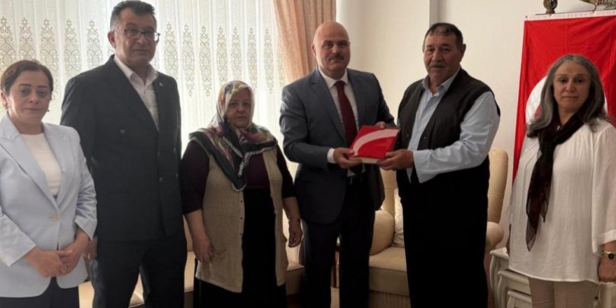 AK Parti İl Başkanı Muammer Sancar'dan şehit ailesine ziyaret