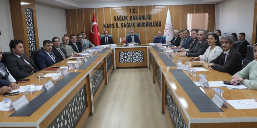Kars'ta Bağımlılıkla Mücadele Kurulu Toplandı