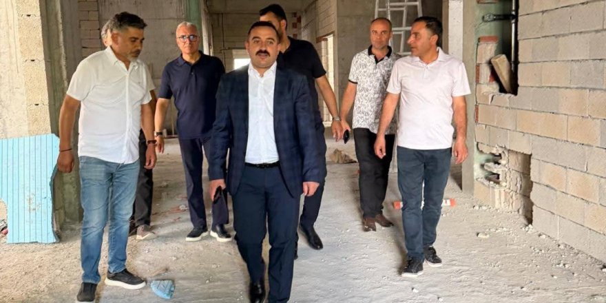 Kaymakam Cembekli, İlçedeki Yatırımları Yerinde İnceledi