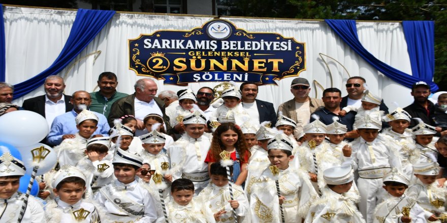 Sarıkamış'ta toplu sünnet şöleni