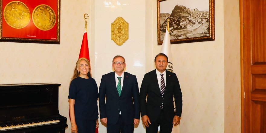 KAIDEF'ten Vali Ziya Polat'a Ziyaret
