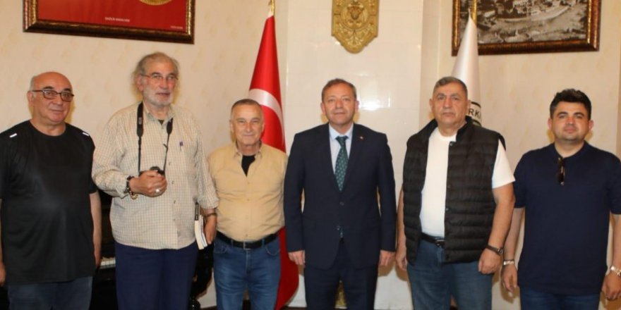 Vali Polat, Sarıkamış Lisesiler Vakfı Heyetini Kabul Etti