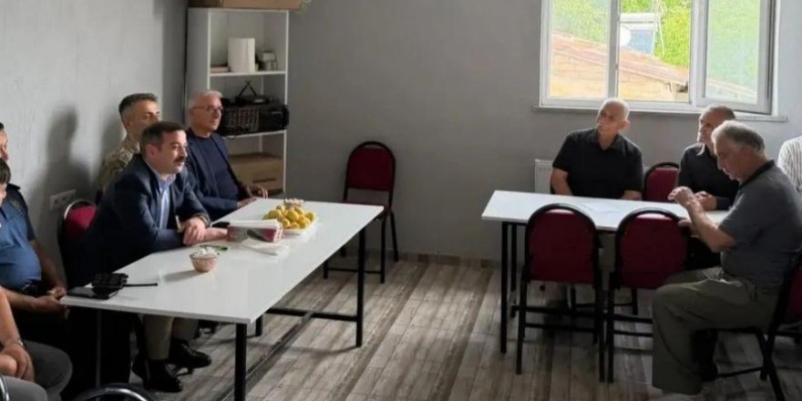Kaymakam Cembekli Aşağı Kümbet Mahallesi’nde Vatandaşlarla Buluştu