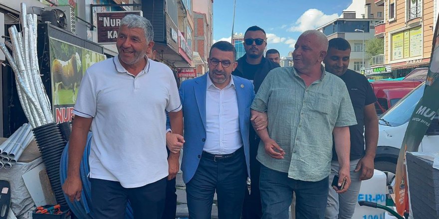 Milletvekili Çalkın Esnaf ve Vatandaşlarla Buluştu