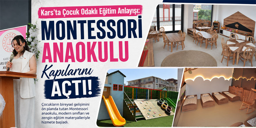 Kars’ta Montessori Felsefesiyle Yeni Bir Eğitim Yaklaşımı