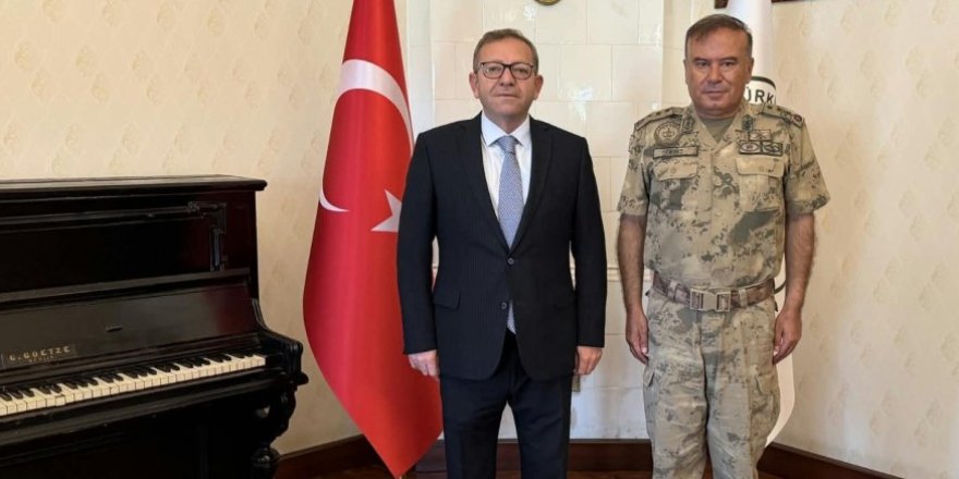 Kıdemli Albay Yusuf Mutlu Genç’ten Vali Polat’a Veda Ziyareti