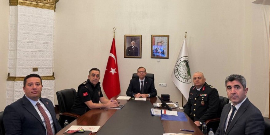 Kars’ta KYK Yurtlarında Yeni Eğitim Dönemi Öncesi Güvenlik Toplantısı