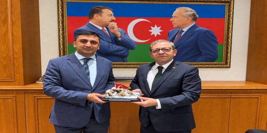 Vali Ziya Polat’tan Başkonsolos Zeynalov’a Ziyaret