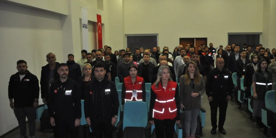 Kars’ta 2027-2031 afet planı için çalıştay düzenlendi