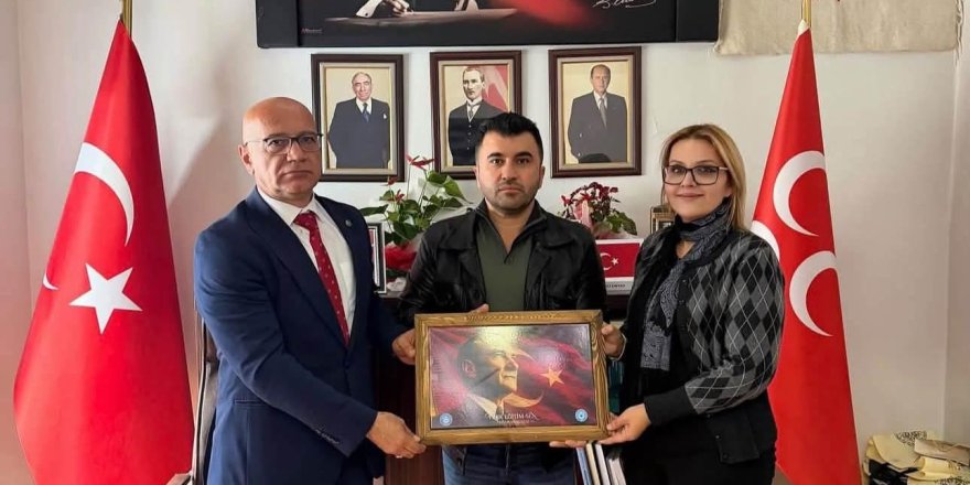 MHP Ardahan İl Başkanı Köseliören’den Başkan Okyay’a Ziyaret