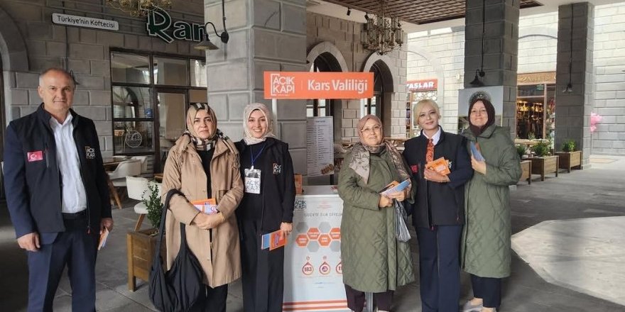 Kars’ta Açık Kapı Vatandaşlarla Buluştu!