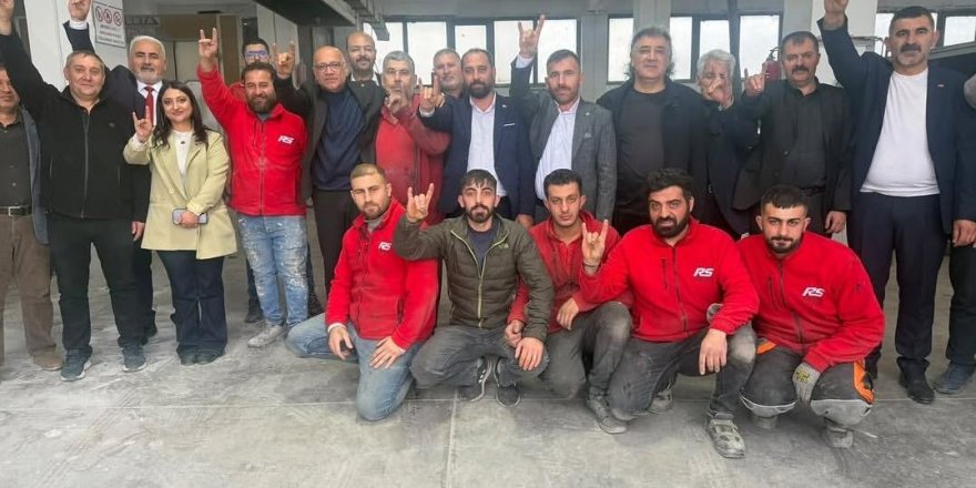 MHP Kars İl Teşkilatından Sanayi Esnafına Ziyaret