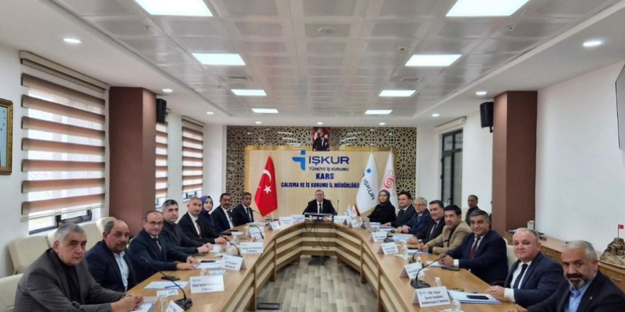 Kars İl İstihdam Kurulu’nun Ekim Ayı Kararları Açıklandı