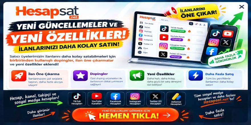 Etkileşimi Yüksek Twitter Hesapları Hesapsat.net'te Yeni Sahiplerini Bekliyor