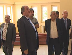 Vali, Anı Sosyal Tesislerini gezdi