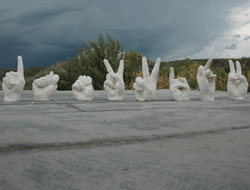 Turistlerin çirkin protestosu