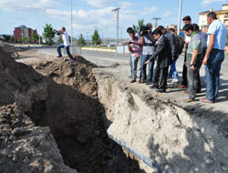 Kars’ta alt yapı çalışmaları