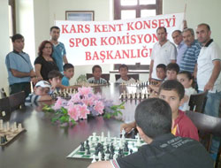 Satranç turnuvası yapıldı