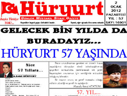 Hüryurt 57 Yaşında