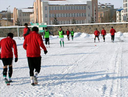 Karsspor Hazırlıklarını Sürdürüyor