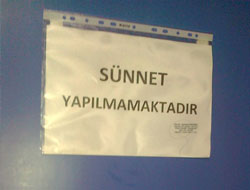 Hastanede Sünnet Tepkisi