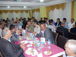 Şehit yakınları ve gazilere iftar
