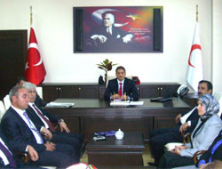 Sağlık Sen’den Tuncer’e ziyaret