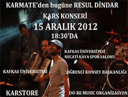 Resul Dindar Kars Konseri