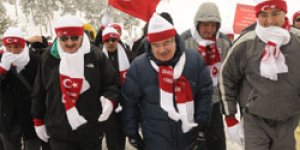 90 Bin Şehit İçin Yürüdüler