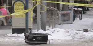 Şüpheli valiz fünye ile patlatıldı