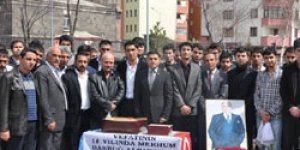 Alparslan Türkeş Anıldı