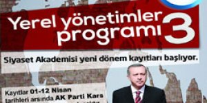 Siyaset Akademisi Başlıyor