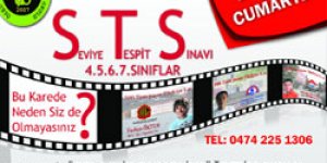Özel Çelik Başarı STS sınavı
