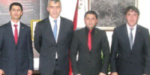 Ülkücülerden Emniyet Müdürüne Ziyaret